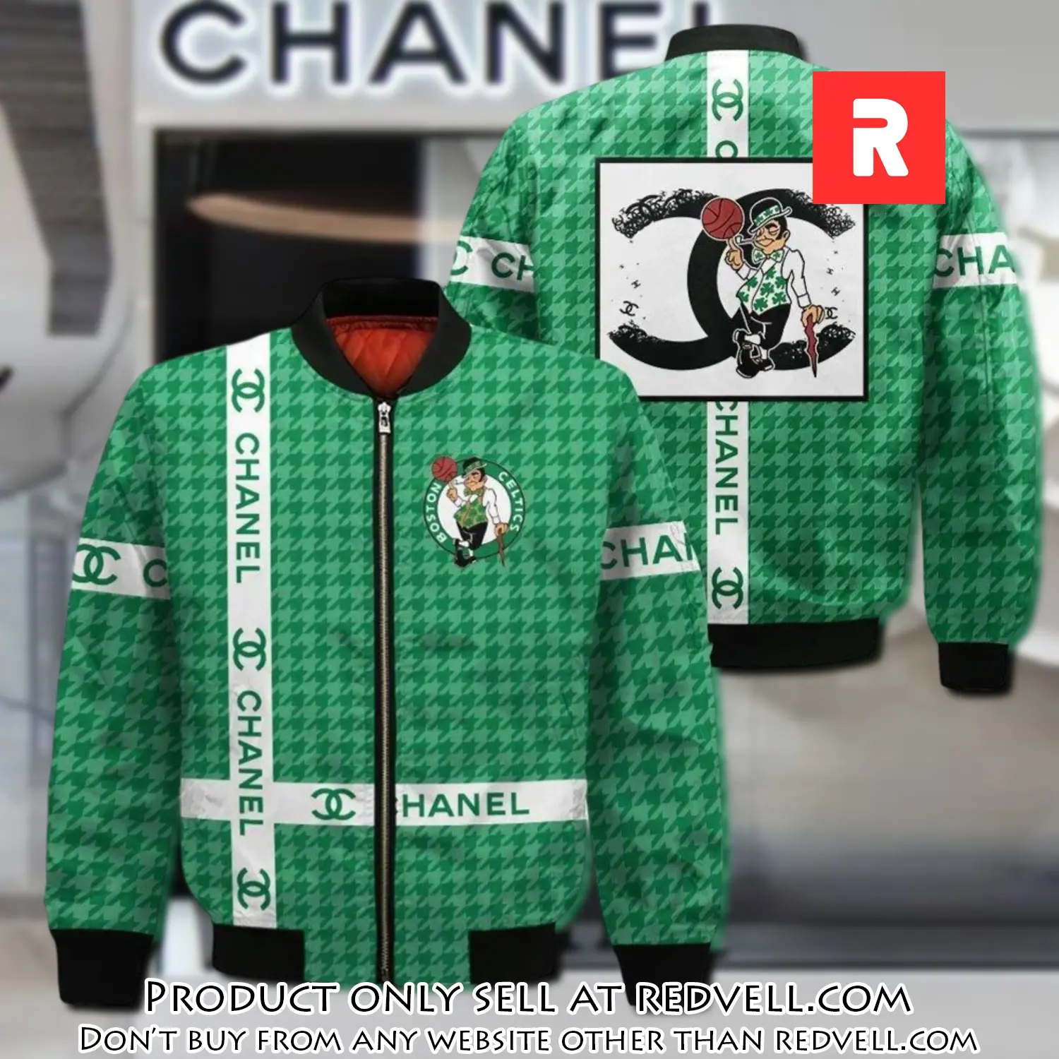 Chanel nba celtics jacket luxury clothing clothes outfit for men rv3947813